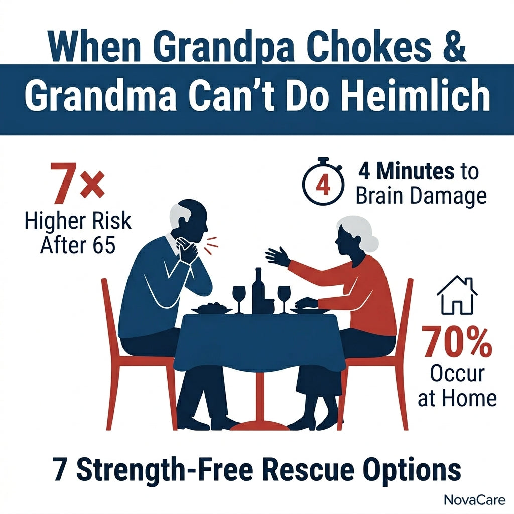 What to Do When Grandpa Chokes and Grandma Can't Do Heimlich: 7 Strength-Free Rescue Options (2026 Guide)