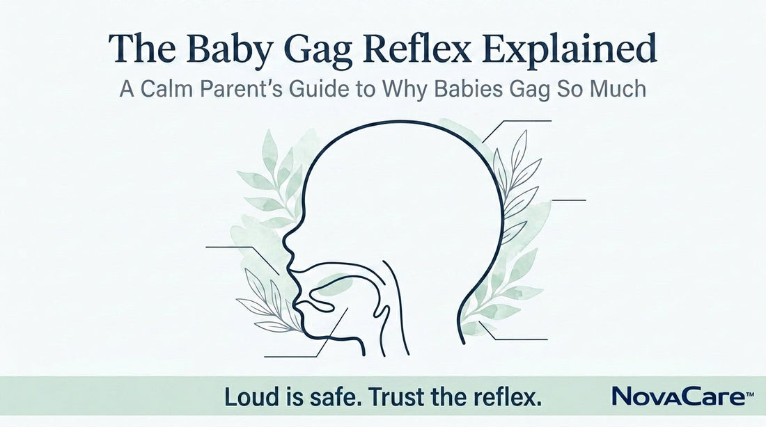 The Baby Gag Reflex Explained: A Calm Parent's Guide to Why Babies Gag So Much (2026)