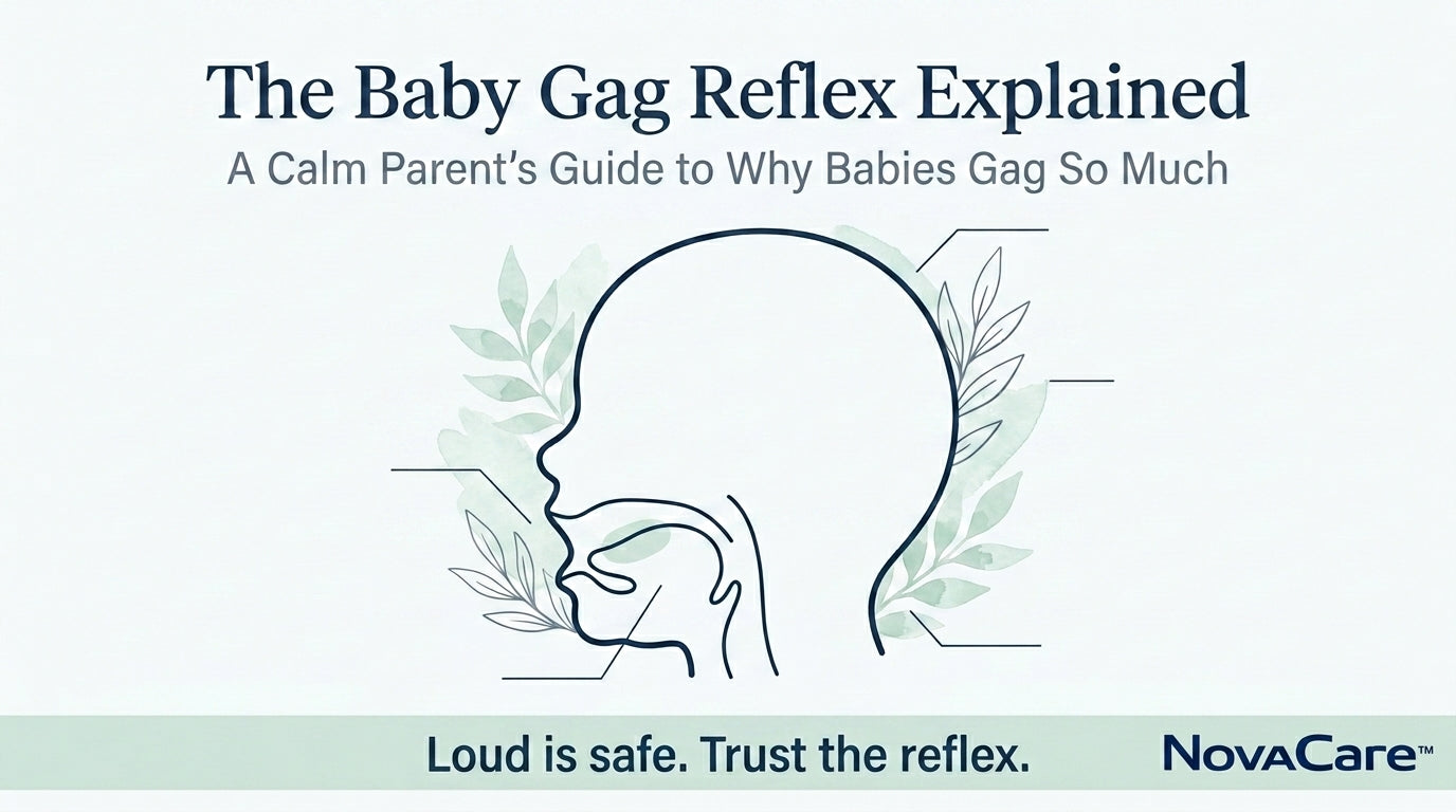 The Baby Gag Reflex Explained: A Calm Parent's Guide to Why Babies Gag So Much (2026)