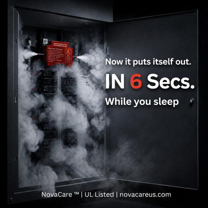 NovaCare™ Fire Guard — Automatic Fire Suppression Device