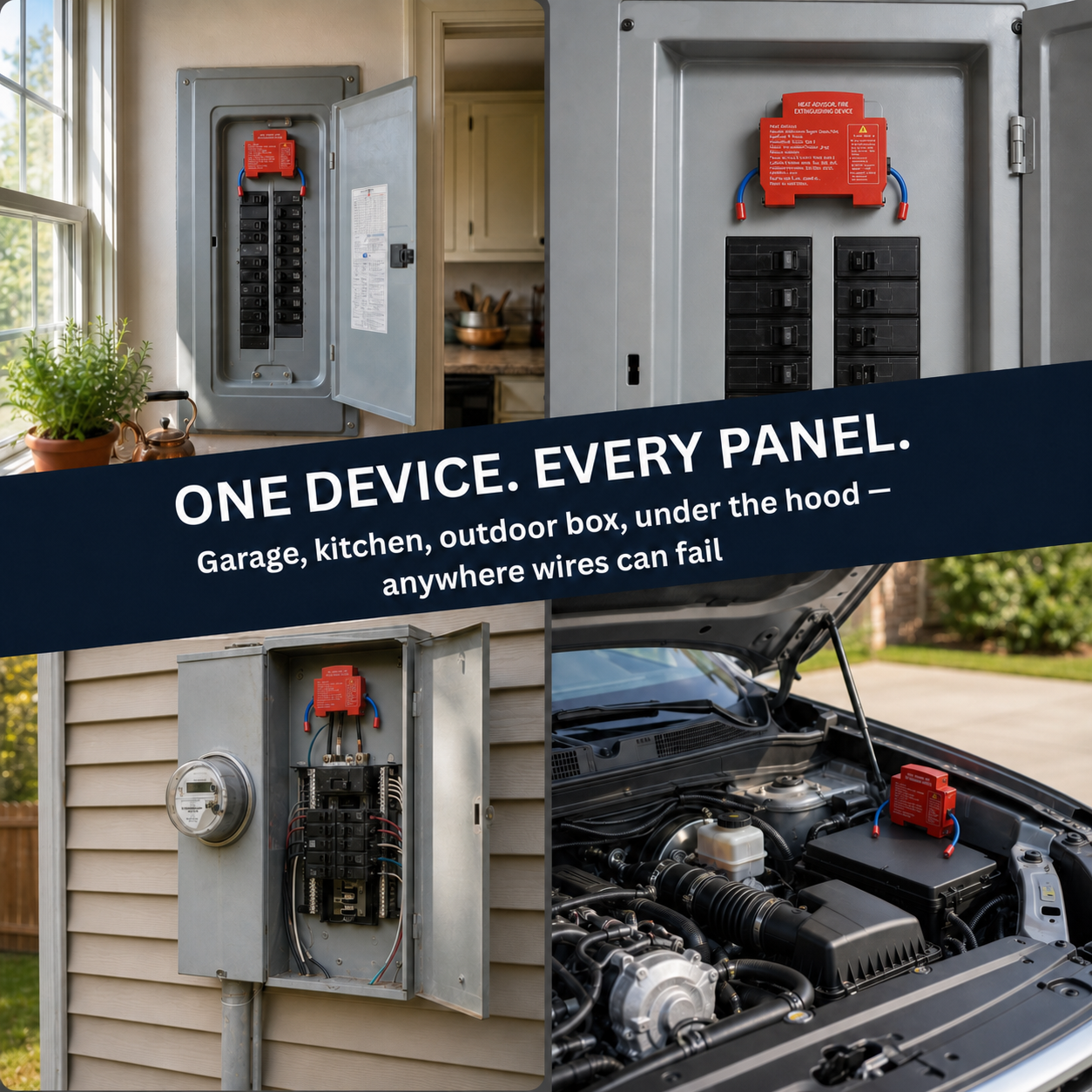 NovaCare™ Fire Guard — Automatic Fire Suppression Device